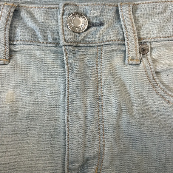 American Eagle High Rise Shortie Jean Shorts - Picture 11 of 13